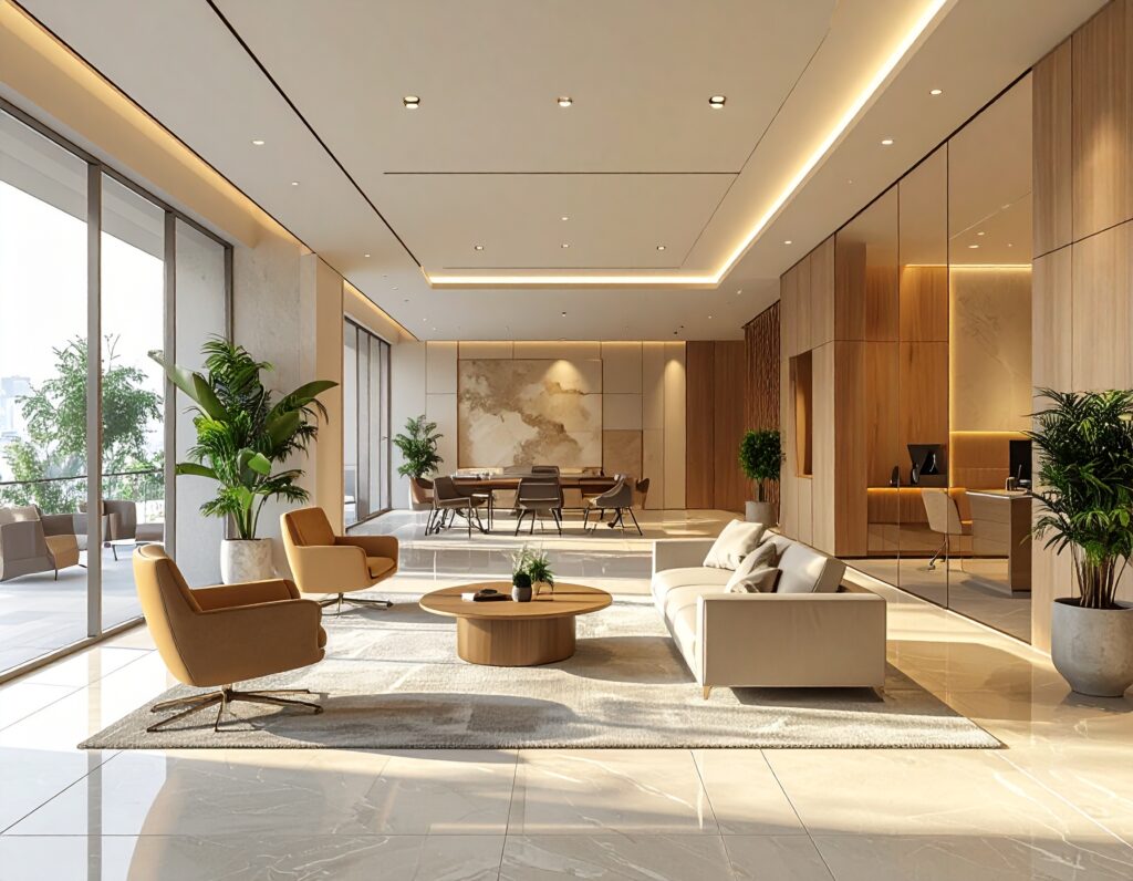 YDA Center iç mimarlık